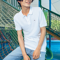 TOMMY HILFIGER 汤米·希尔费格 男士短袖POLO衫 DM0DM04266 白色 XXL