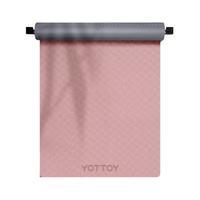 YOTTOY 女子瑜伽垫 珊瑚粉 185*80*0.6cm 双色logo款