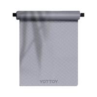 YOTTOY 女子瑜伽垫 玛瑙灰 185*80*0.6cm 单色logo款