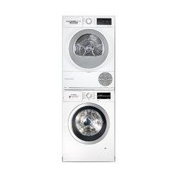 BOSCH 博世 WAP282602W+WQA254D00W 洗烘套装 10KG+10KG 白色