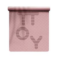 YOTTOY 女子瑜伽垫 珞樱粉 185*80*0.9cm 明星款