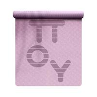 YOTTOY 女子瑜伽垫 丹霞紫 185*80*1.5cm 明星款