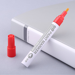 TANOSEE 乐如诗 TS-PM400-R 油漆记号笔 红色 单支装