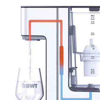 BWT 倍世 小黑钻系列 KT2200-B 台式净饮机