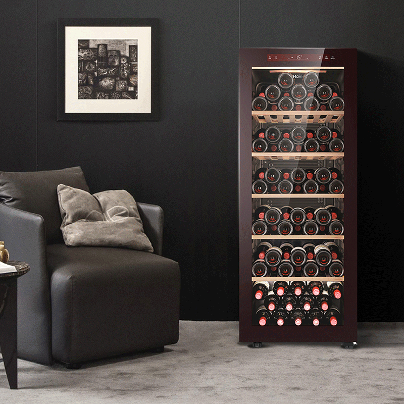 haier 海尔 jc-118a(bd) 恒温红酒柜 198升