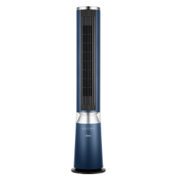 midea美的塔扇家用智能轻音落地无叶电风扇立式风扇可拆洗新款zdf10