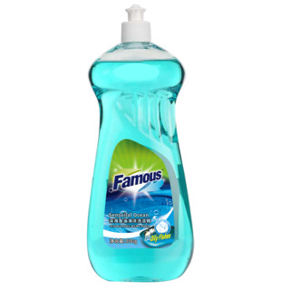 菲玛斯Famous洗洁精 洗碗液餐具洁净洗涤剂清洗液 海洋味500ML