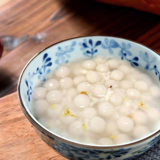 苏阿姨桂花酒酿小圆子250g 酒酿30g 糯米丸子生鲜冷冻面点夜宵早餐点心早餐甜品 报价价格评测怎么样 什么值得买