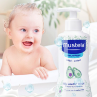 Mustela 妙思乐 法国进口二合一婴幼儿温和无泪 洗发沐浴二合一500ml*2 效期26年1月