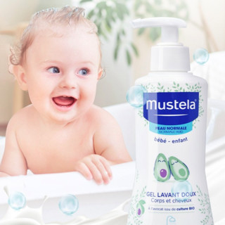 Mustela 妙思乐 温和清洁婴儿洗发沐浴露 500ml*2瓶