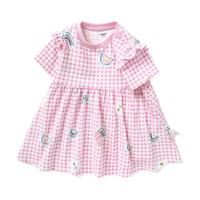 balabala 巴拉巴拉 208222111007-00368 女童连衣裙 红蓝色调 73cm