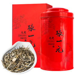 ZHANGYIYUAN 张一元 特级茉莉花茶龙毫100gx1罐绿茶茶叶配手提袋送礼之选