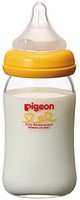 Pigeon 贝亲 宽口径玻璃奶瓶 进口版 160ml SS号 橙色