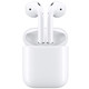 Apple 苹果 AirPods 2 半入耳式真无线蓝牙耳机 有线充电盒 白色