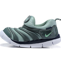 NIKE 耐克 DYNAMO FREE(TD) 儿童休闲运动鞋 343938-006 灰绿色 25码