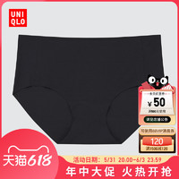 优衣库 女装 AIRism无痕短裤(内裤)(三角) 438977 UNIQLO 165/95/L 34 驼色