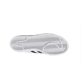 adidas ORIGINALS SUPERSTAR系列 中性休闲运动鞋 EG4958 白色/金标 40
