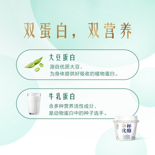 yili 伊利 畅轻一杯优酪酸奶原味荔枝白桃味双蛋白酸牛奶杯装代餐低温 多口味混合装