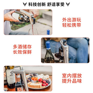 CORAVIN 气囊保鲜酒具红酒免开瓶取酒器 永恒系列 六号+庆祝套装 勃艮第红