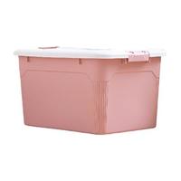 Citylong 禧天龙 X-6347 收纳箱 41L*1个 樱花粉
