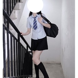 刺篇 JK制服 基础款 短袖修身衬衫