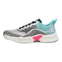 PEAK 匹克 轻逸系列 轻弹科技 女子跑鞋 E02158H 黑色/荧光玫红 36