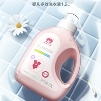 红色小象 婴儿洗衣液 1.2L*6