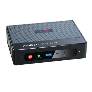 APTEK 零刻 GTR5(5900HX ) 商用 游戏迷你电脑主机 NUC ITX主机 炒股 GTR5 5900HX/32G/500G
