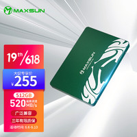 MAXSUN 铭瑄 御林卫系列 SATA3.0接口 SSD固态硬盘 512GB
