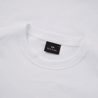 Paul Smith 保罗 史密斯 斑马系列 男士圆领短袖T恤 M2R-011R-AZEBRA-01 白色 L