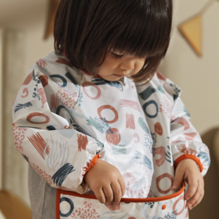 babycare BC2107017 宝宝防水罩衣 艾克洛几何 XL
