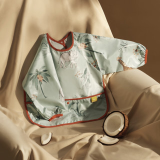 babycare BC2107017 宝宝防水罩衣 特鲁达雨林 XL