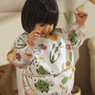 babycare BC2107017 宝宝防水罩衣 卡利克花园 XL