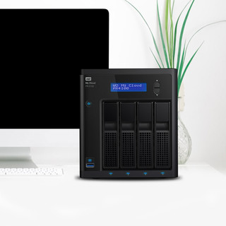 WD/西部数据 My Cloud Pro PR4100 24tb 企业级nas硬盘主机 nas网络存储器 服务器 家用家庭私有云系统 4盘位