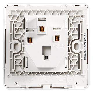 Schneider Electric 施耐德电气 AvatarOn绎尚系列 E83426_16CS_WE_C1 16A三孔插座