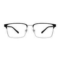 essilor 依视路 CVO2008 银色金属眼镜框+非球面镜片