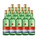 88VIP：红星 二锅头酒 清香醇正 绿瓶 56%vol 清香型白酒 500ml*12瓶 整箱装