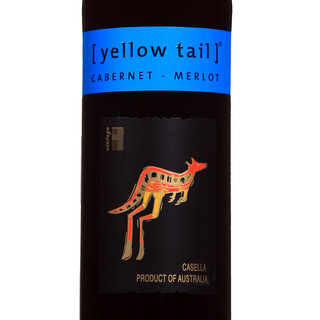 Yellow Tail 黄尾袋鼠 加本力梅洛半干型红葡萄酒 750ml