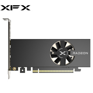 XFX 讯景 AMD Radeon RX 6400 ITX 4GB电脑办公游戏独立显卡 单品