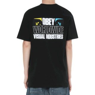 OBEY Logo 印花 T 恤