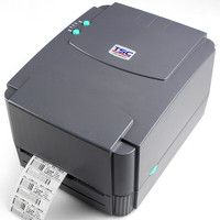 TSC 条码打印机 TTP 244Pro标签打印机 热转印热敏不干胶固定资产108MM碳带标签打印机 台半244Pro