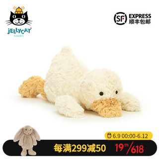 jELLYCAT 2022新品唐布利鸭 可爱公仔毛绒玩具安睡小玩偶生日礼物 唐布利鸭 H35 X W12 CM