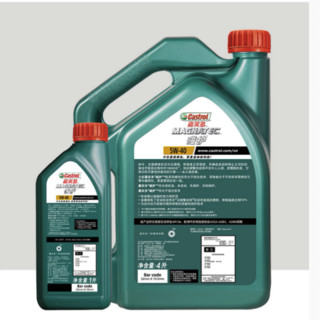 Castrol 嘉实多 磁护系列 5W-40 SN级 全合成机油 4L+1L