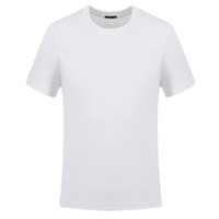 Sundance 圣得西 夏季新款时尚纯色新疆棉男士打底衫圆领短袖T恤