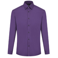 G2000 纵横两千 男士长袖衬衫 00040101 紫藤色 10