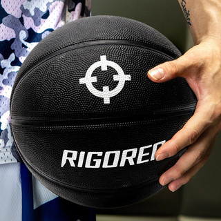 RIGORER 准者 橡胶篮球 Z320320171 黑色 7号/标准