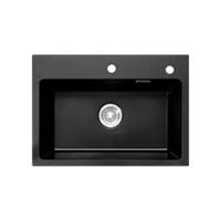 MOEO 汉摩 ME-6546 石英石水槽套装 黑色 套餐A