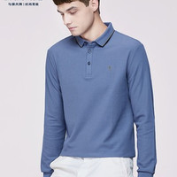 DANCING WOLVES 与狼共舞 88133060010 男士长袖Polo衫