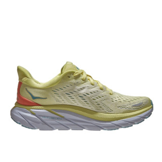 HOKA ONE ONE Clifton 8 女子跑鞋 1119394-YPSC 梨白色/玉米黄 40.5