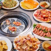 6店通用，限杭州！王三火锅烤肉 双人烤肉拼盘套餐